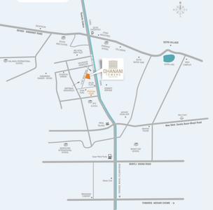 Project Image of 1250.0 - 2500.0 Sq.ft 3 BHK Apartment for buy in Dhanani Towers
