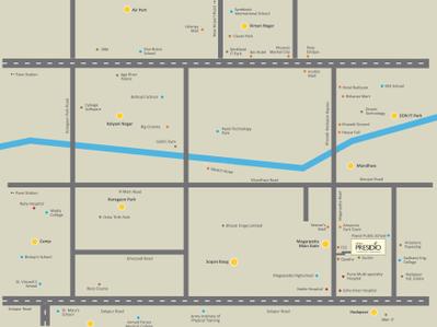 Project Image of 1003.0 - 1185.0 Sq.ft 3 BHK Apartment for buy in Codename BESTOFMAGARPATTA