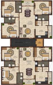 Project Image of 0.0 - 1525.0 Sq.ft 3.5 BHK Apartment for buy in India Mayuri Mystic