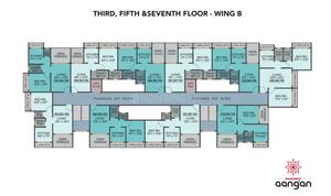Project Image of 256.0 - 296.0 Sq.ft 1 BHK Apartment for buy in Samarth Shashwat Aangan Building Wing A And C