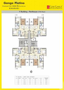 Project Image of 1850 Sq.ft 3 BHK Penthouse for sale in Kharadi for Rs. 35000000