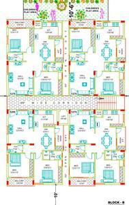 Project Image of 1250.0 - 1275.0 Sq.ft 2 BHK Apartment for buy in SR Adith Reddy Enclave Block B