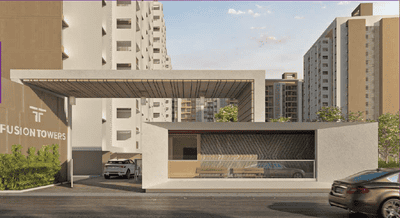 Project Image of 506.0 - 518.0 Sq.ft 2 BHK Apartment for buy in Rama Fusion Towers Phase II