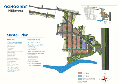 Project Image of 1199.96 - 3966.93 Sq.ft Residential Plot Plot for buy in Concorde Hillcrest Phase III