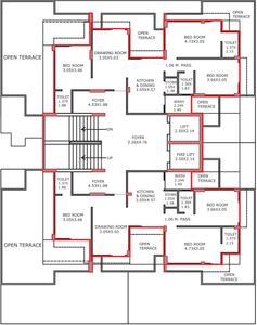 Project Image of 845.29 - 870.91 Sq.ft 3 BHK Apartment for buy in Shree Avinya 2