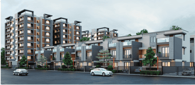 Project Image of 1401.78 - 1635.47 Sq.ft 1 BHK Villa for buy in Radhe Vrundavan Residency Villa