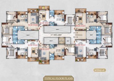 Project Image of 351.12 - 729.47 Sq.ft 2 BHK Apartment for buy in Seva Suraj Park