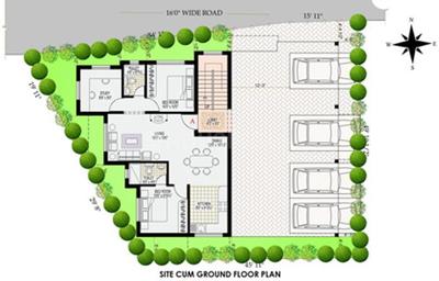 Project Image of 903 Sq.ft 2 BHK Apartment / Flat for sale in Choolaimedu for Rs. 9500000