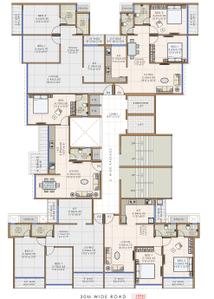 Project Image of 1188 Sq.ft 2 BHK Apartment / Flat for sale in Kharghar for Rs. 14500000