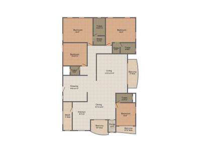 Project Image of 0.0 - 3474.0 Sq.ft 4 BHK Apartment for buy in Vaishnavi Sriman