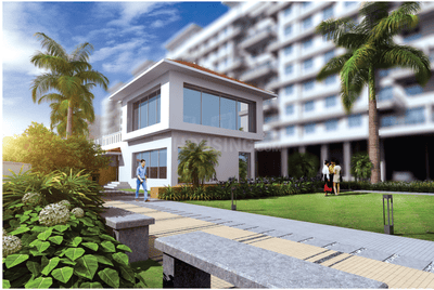 Project Image of 348.64 - 728.5 Sq.ft 1 BHK Apartment for buy in Goel Ganga Arcadia C Building