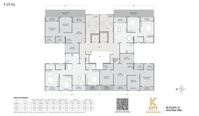 Project Image of 754.55 - 1030.97 Sq.ft 2 BHK Apartment for buy in Unique K City Phase 3