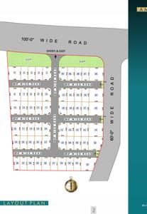Maatrushree Bungalows Layout Plan 1