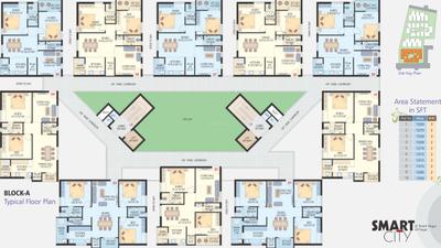 Project Image of 1115.0 - 1915.0 Sq.ft 2 BHK Apartment for buy in GSRK Smart City