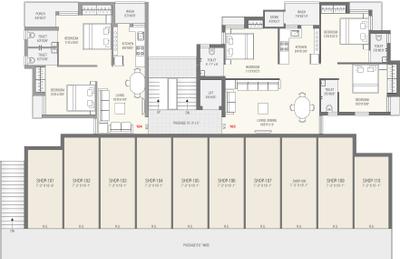 Project Image of 800 Sq.ft 3 BHK Apartment / Flat for sale in Madhapar for Rs. 3991000