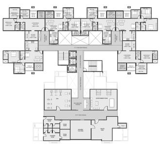 Project Image of 740.0 - 1032.0 Sq.ft 2 BHK Apartment for buy in K Ville Phase I