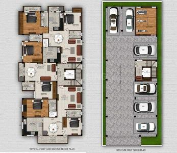 Project Image of 854.0 - 1137.0 Sq.ft 2 BHK Apartment for buy in Wixxa Ekantha