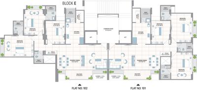 Project Image of 1280.69 - 2025.66 Sq.ft 3 BHK Apartment for buy in Radhe Homes 42 Parkview
