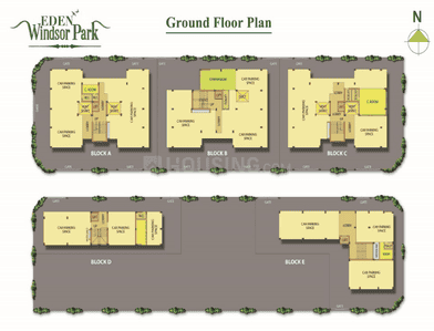 Project Image of 561.0 - 1179.0 Sq.ft 1 BHK Apartment for buy in Eden Oxford Park