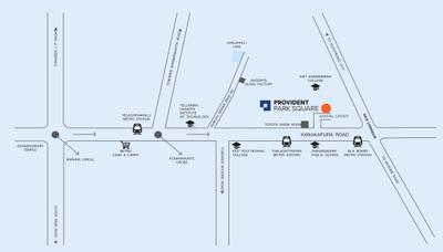 Project Image of 525.0 - 1300.0 Sq.ft 1 BHK Apartment for buy in Provident Park Square Phase 1