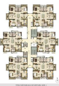Project Image of 1280.0 - 1965.0 Sq.ft 2 BHK Apartment for buy in Aparna Cyber Life