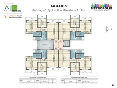 Project Image of 478.0 - 489.0 Sq.ft 2 BHK Apartment for buy in Anant Metropolis Aquaris Phase 2