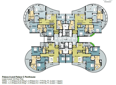 Project Image of 2900.0 - 8100.0 Sq.ft 3 BHK Apartment for buy in Omaxe The Forest Spa