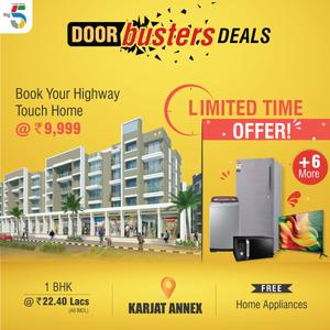 Project Image of 268.0 - 428.0 Sq.ft 1 RK Apartment for buy in Nandadeep Residency