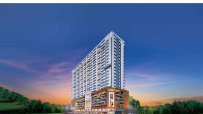 Project Image of 604.0 - 996.0 Sq.ft 2 BHK Apartment for buy in Dotom Hilton