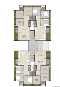 Project Image of 849.0 - 991.0 Sq.ft 3 BHK Apartment for buy in Digja Shiv Samarth 2