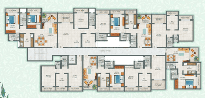 Project Image of 259.52 - 585.34 Sq.ft 1 RK Apartment for buy in Jai Shree Anandi Imperial