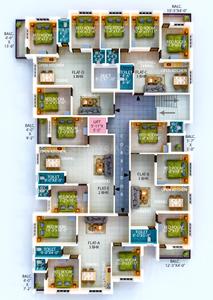 Project Image of 1186.0 - 1351.0 Sq.ft 2 BHK Apartment for buy in Ganesha Shivshakti Niwas