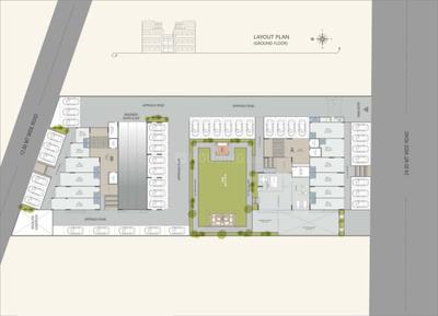 Project Image of 1450 Sq.ft 3 BHK Apartment / Flat for sale in New Alkapuri for Rs. 8500000