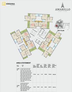 Project Image of 336.59 - 782.75 Sq.ft 1 BHK Apartment for buy in Krishna Amarillo Phase 2