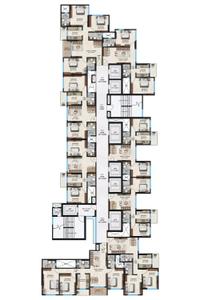Project Image of 593.0 - 1060.0 Sq.ft 2 BHK Apartment for buy in TransIndia Meridian