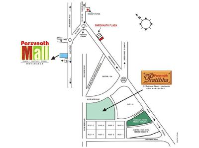 Project Image of 1005.0 - 1550.0 Sq.ft 2 BHK Apartment for buy in Parsvnath Pratibha