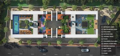 Project Image of 0.0 - 997.6 Sq.ft 3 BHK Apartment for buy in Osian Diya Estrella 45