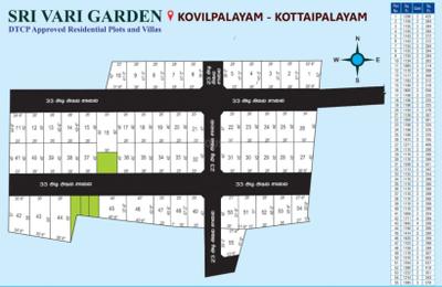 Project Image of 1170 Sq.ft Residential Plot / Land for sale in Kovilpalayam for Rs. 1250000