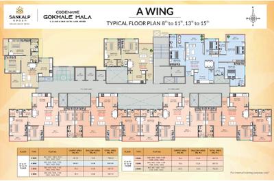 Project Image of 1477 Sq.ft 3 BHK Apartment / Flat for sale in Charholi Budruk for Rs. 9550000