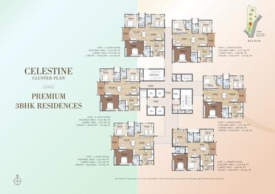 Project Image of 1950 Sq.ft 3 BHK Apartment / Flat for sale in Kondapur for Rs. 23000000