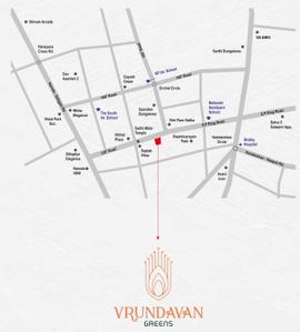 Project Image of 772.96 - 867.57 Sq.ft 3 BHK Apartment for buy in Vrundavan Greens