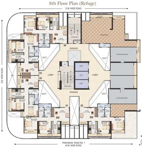 Project Image of 466.0 - 504.0 Sq.ft 2 BHK Apartment for buy in Maithili Pride