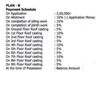 Project Image of 745.19 - 790.07 Sq.ft 3 BHK Apartment for buy in Protech Pride Block A
