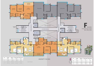 Project Image of 1250 Sq.ft 2 BHK Apartment / Flat for sale in Punawale for Rs. 8600000