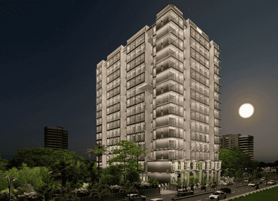 Infragate World Tower Elevation 1