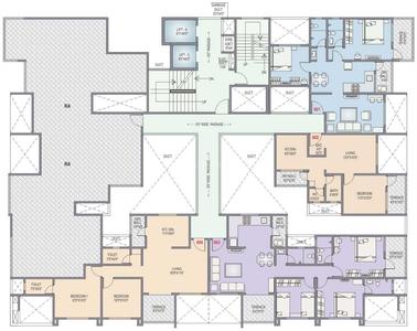 Project Image of 431.0 - 770.0 Sq.ft 1 BHK Apartment for buy in Lunkad Akash Towers A and B