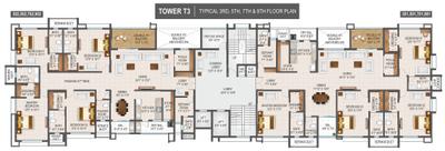 Project Image of 1913.0 - 8319.0 Sq.ft 3 BHK Apartment for buy in Pranami Crest