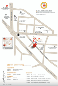 Project Image of 1018.92 - 1041.36 Sq.ft 3 BHK Apartment for buy in Aditri Ashish