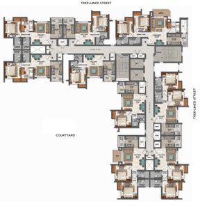 Project Image of 328.73 - 627.97 Sq.ft 1 BHK Apartment for buy in Lodha Palava Fresca C And D