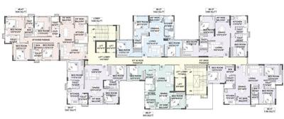 Project Image of 651.0 - 1390.0 Sq.ft 2 BHK Apartment for buy in Bhawani Paraiso